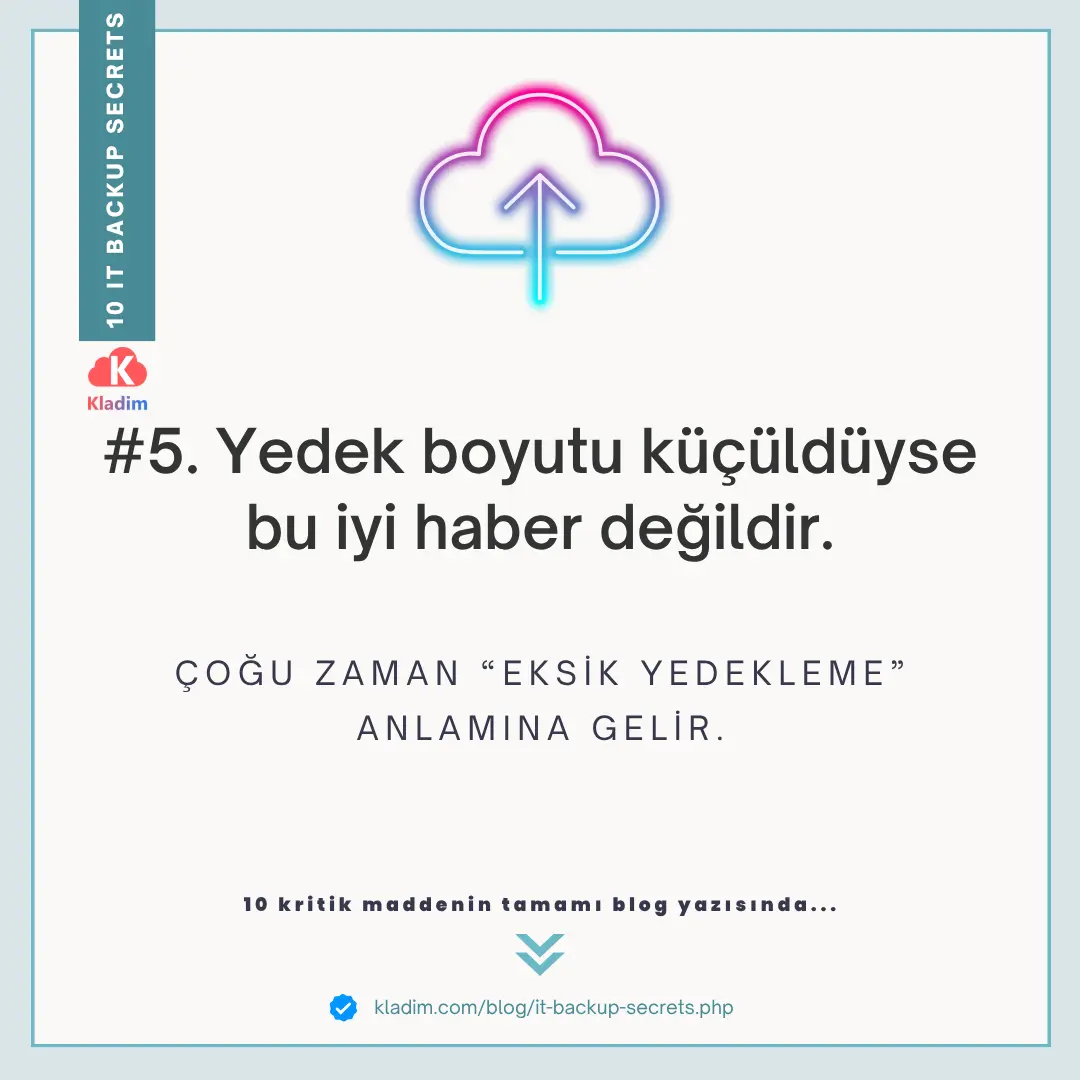 IT Backup Secrets #5